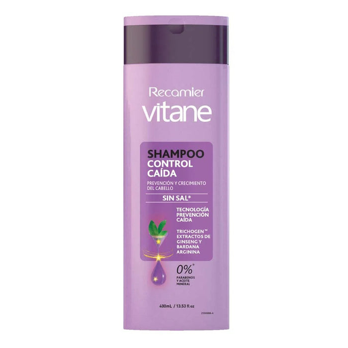 Recamier Vitane Shampoo Accion Anticaida X 400Ml