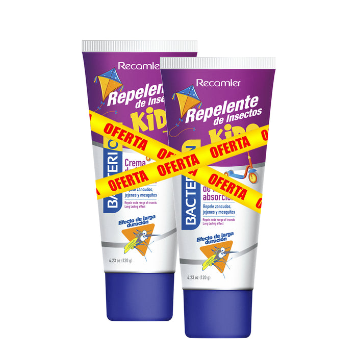 Repelente En Crema Bacterion Kids X 120G