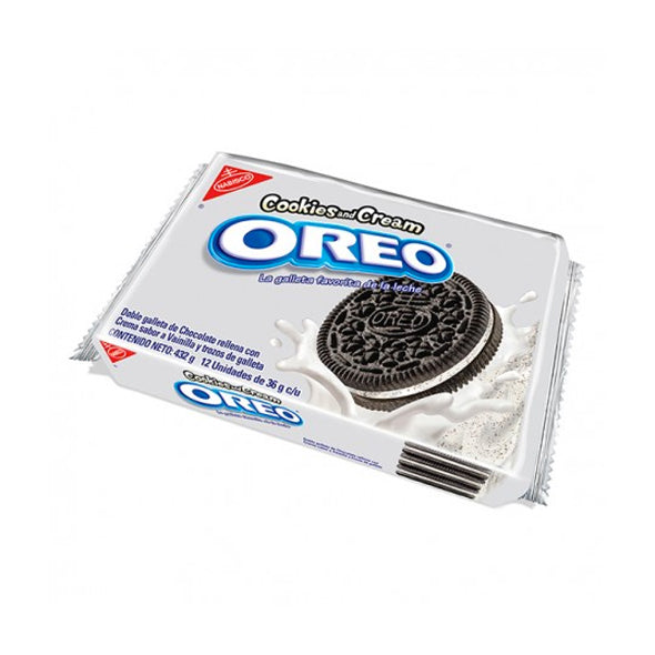 Oreo Galletas Cookies And Cream X 36G