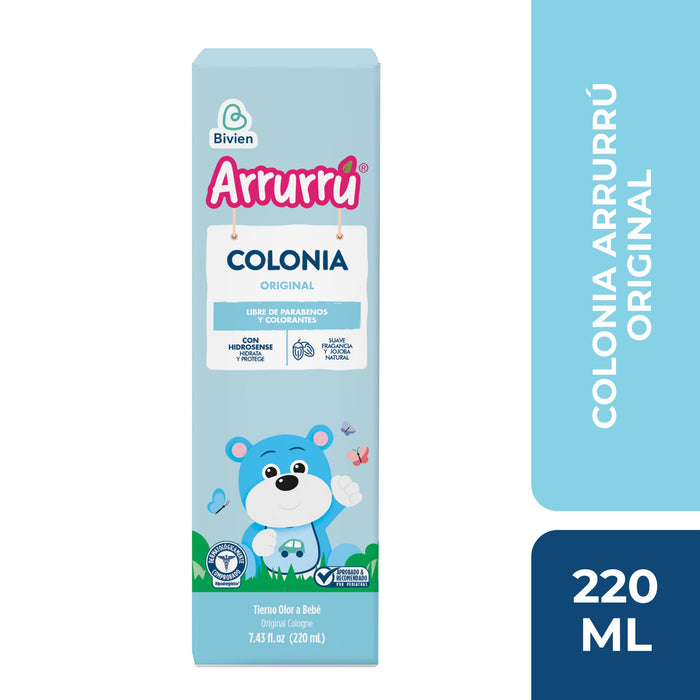 Colonia Infantil Arrurru Original Azul X 220Ml