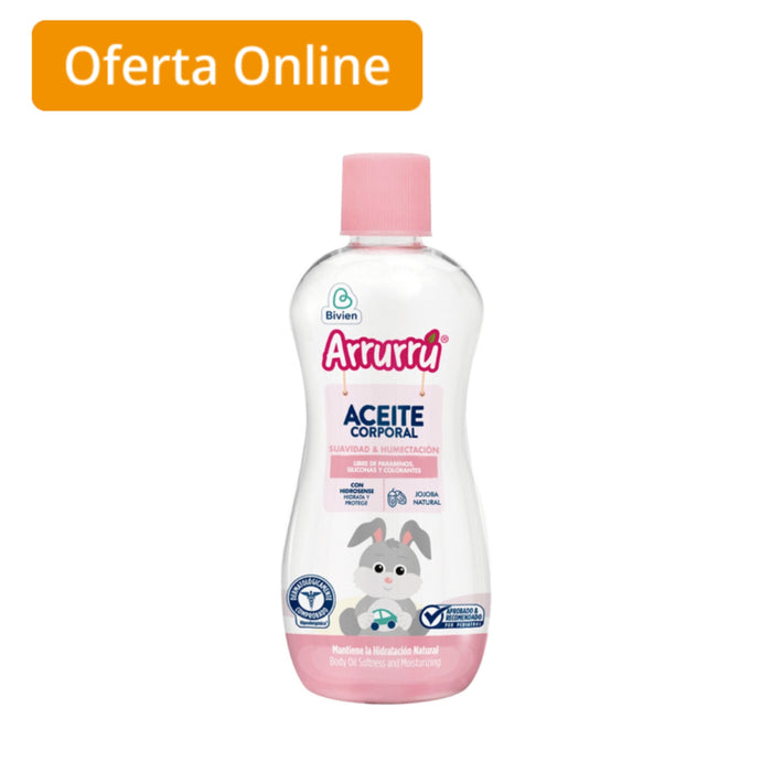 Aceite Corporal Arruru Suavidad Y Humectación X 120Ml