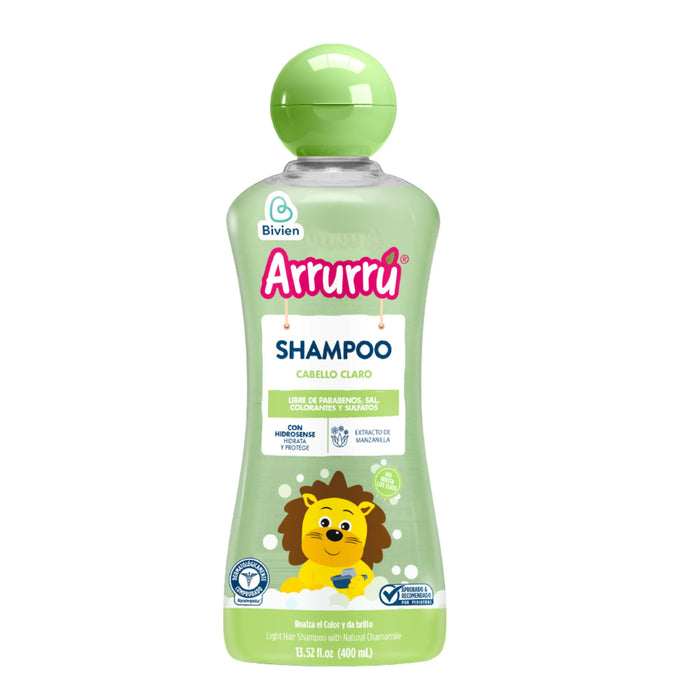 Shampoo Arrurrú Cabello Claro X 400 Ml