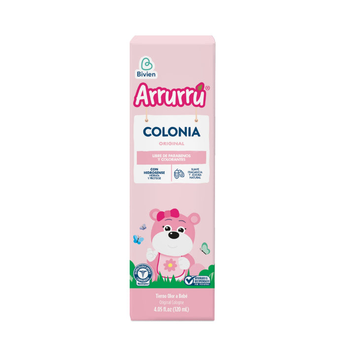 Colonia Infantil Arrurru Original Rosado X 120Ml