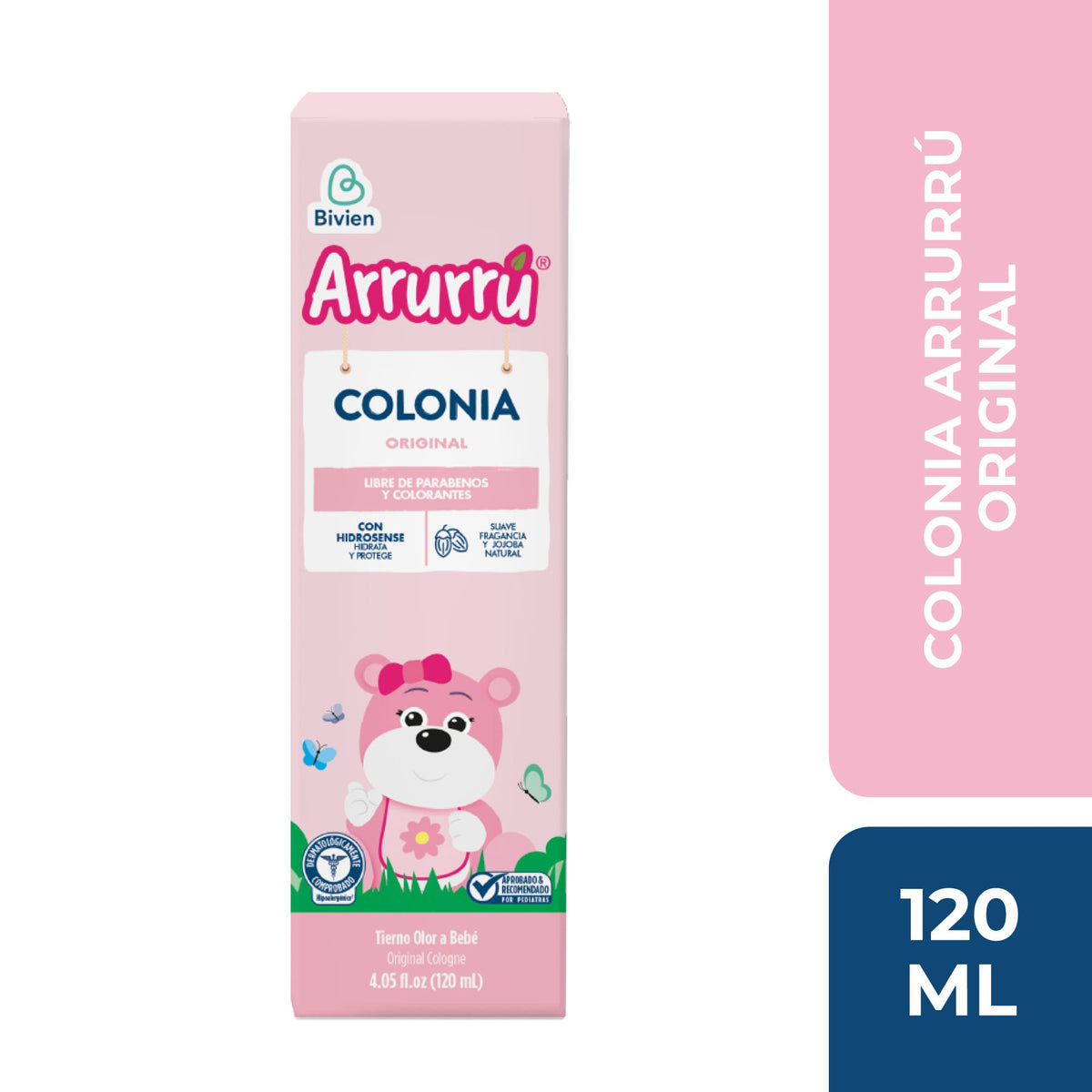 Colonia Infantil Arrurru Original Rosado X 120Ml — Amarket
