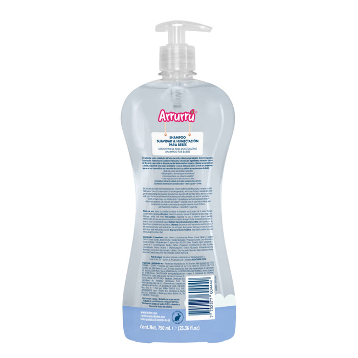 Shampoo Arrurrú Suavidad Y Humectación X 750 Ml