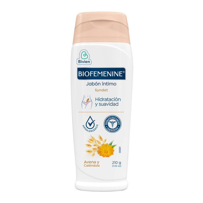 Jabón Íntimo Biofemenine Avena Y Caléndula X 210G