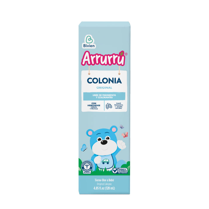 Colonia Infantil Arrurru Original Azul X 120Ml