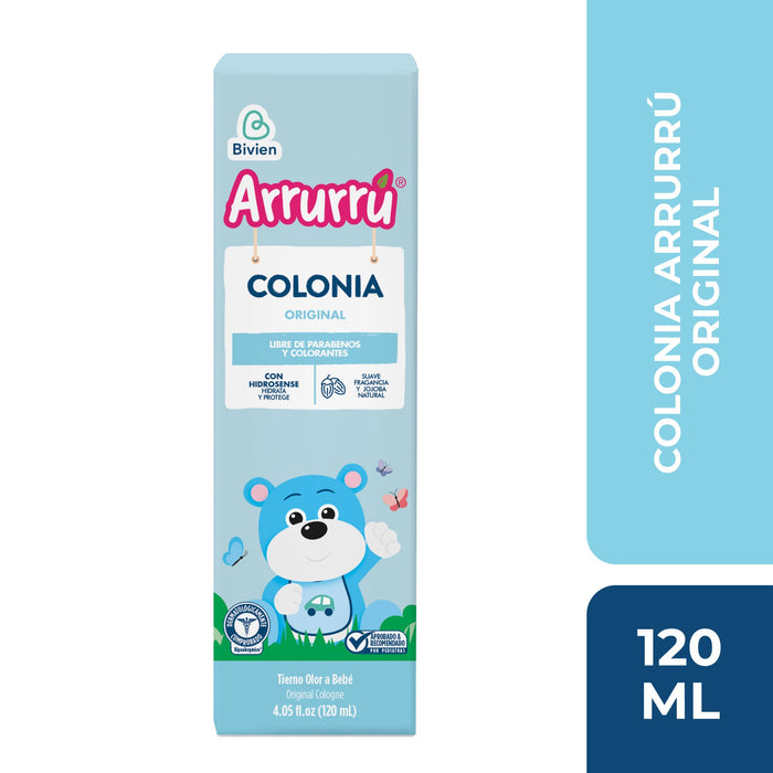 Colonia Infantil Arrurru Original Azul X 120Ml