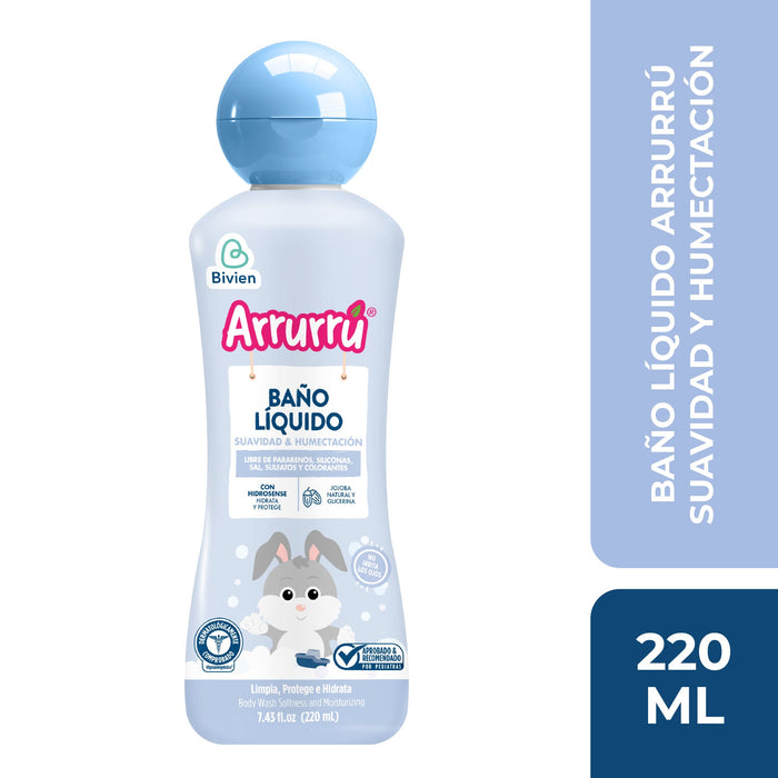Baño Líquido Arrurru Suavidad Y Humectación X 220Ml