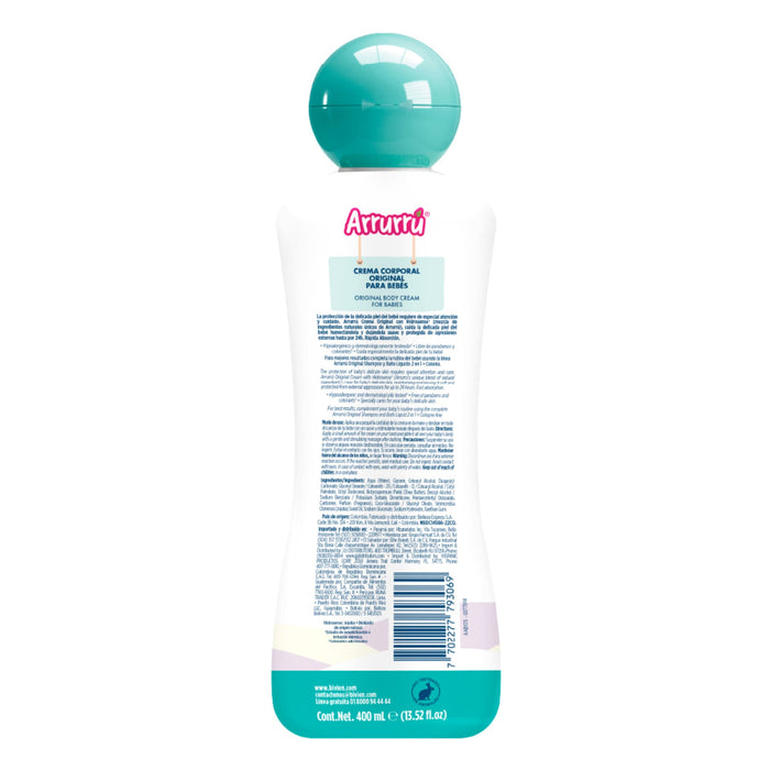 Crema Original Arrurru X 400Ml