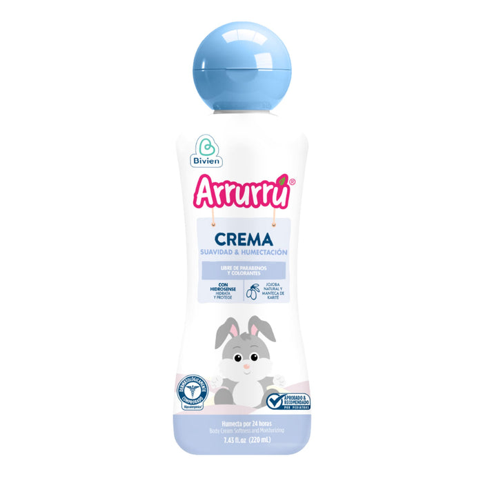 Crema Infantil Arrurru Suavidad Y Humectación X 220Ml