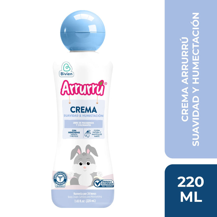 Crema Infantil Arrurru Suavidad Y Humectación X 220Ml