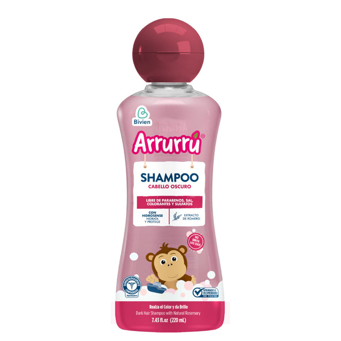Shampoo Arrurrú Cabello Oscuro X 220 Ml