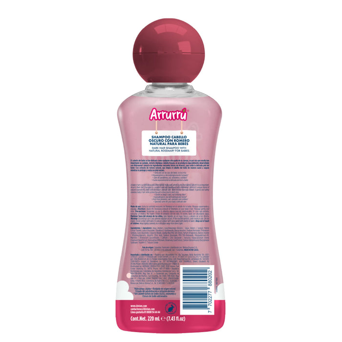 Shampoo Arrurrú Cabello Oscuro X 220 Ml