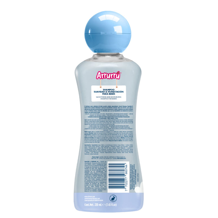 Shampoo Arrurrú Suavidad Y Humectación X 220 Ml