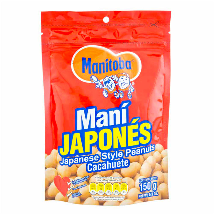 Manitoba Maní Japones X 150G