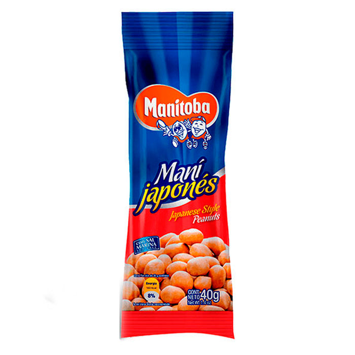 Manitoba Maní Japonés X 40G