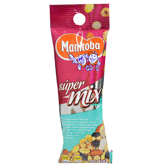 Manitoba Super Mix Avena Quinua Nueces Mani X 40G