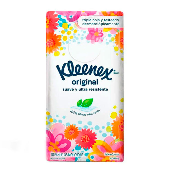 Kleenex De Bolsillo Original X 10 Unidades