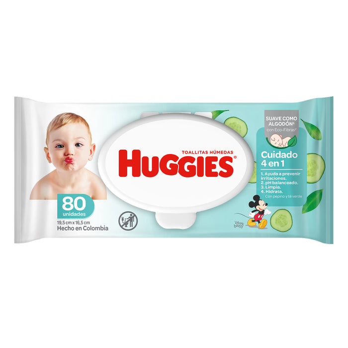 Huggies One Done Refreshing Toallitas Húmedas X 80 Unidades