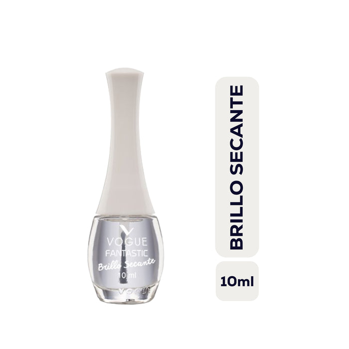 Esmalte Vogue Fantastic Tratamiento Brillo Secante X 10Ml
