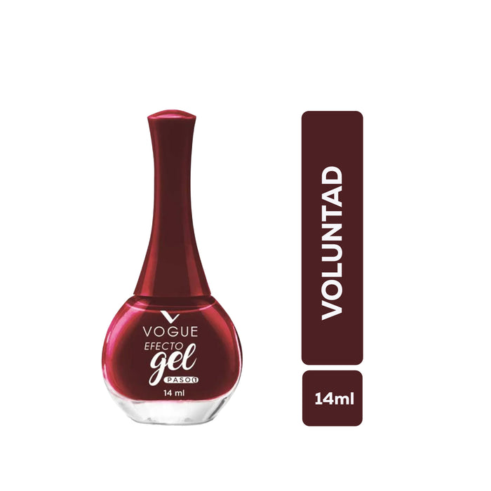 Esmalte Vogue Efecto Gel Voluntad X 14Ml