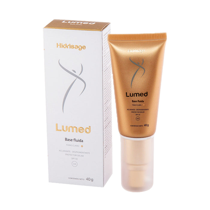 Hidrisage Lumed Base Fluida Fps 50 Claro X 40G