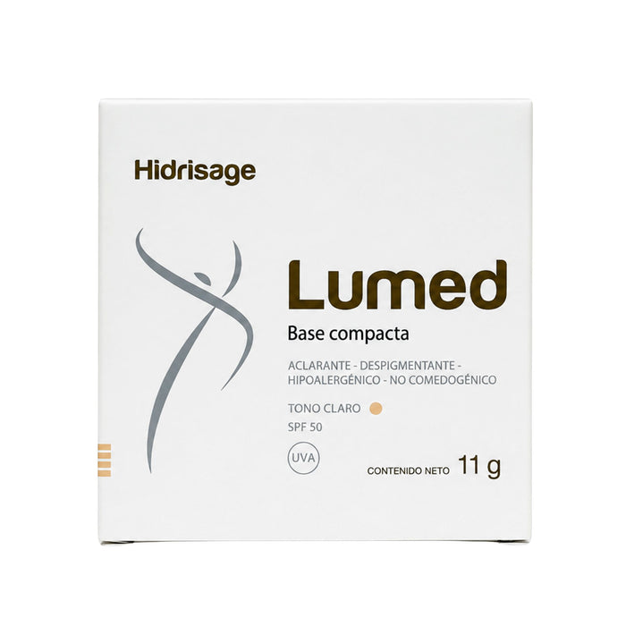 Base Compacta Hidrisage Lumed Spf 50 Claro X 11G