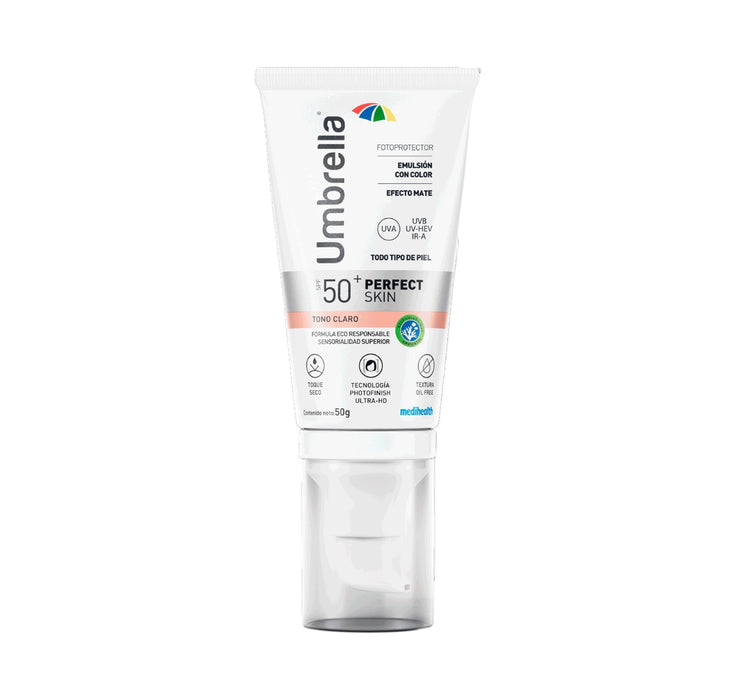 Protector Solar Umbrella Perfect Skin Claro Spf50+ X 50G