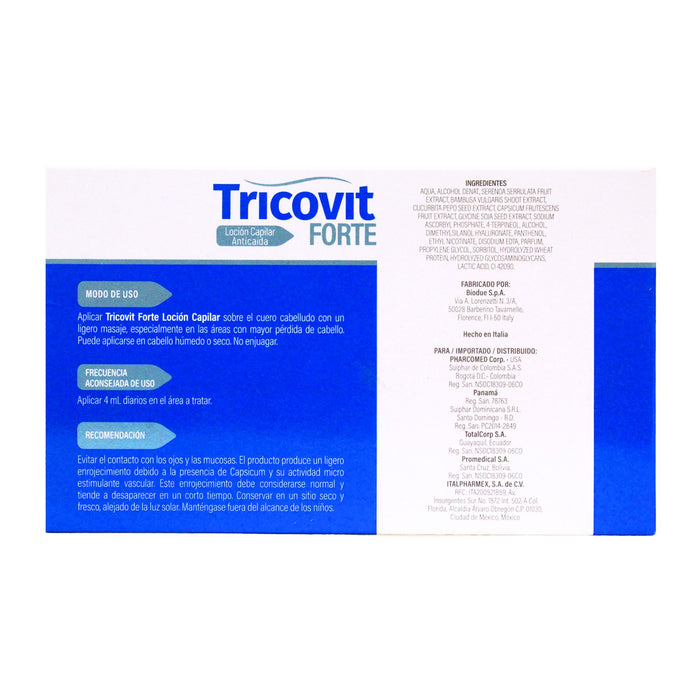 Tricovit Forte Tratamiento Capilar X Ampolla /8Ml
