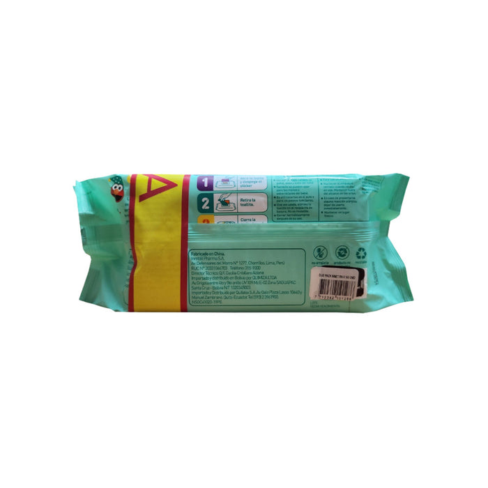 Pack Toallitas Humedas Ninet Recien Nacido 2 X 48 Unidades