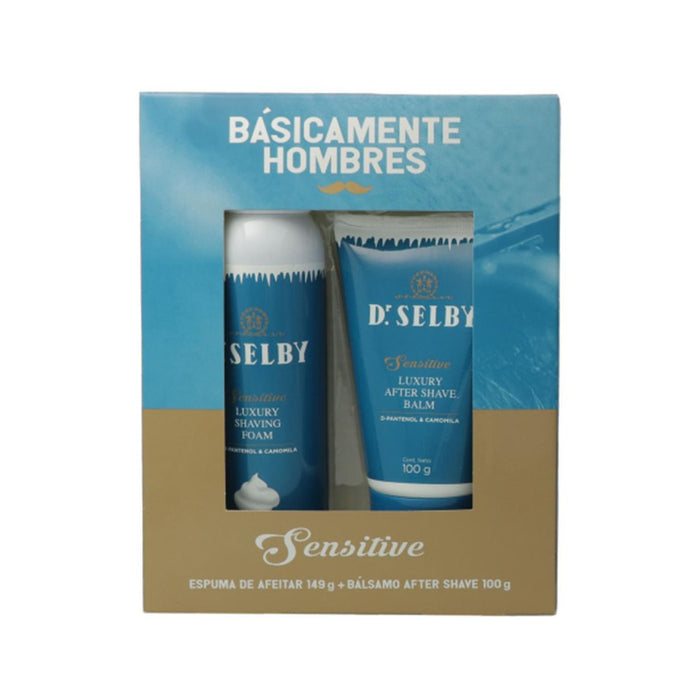 Pack De Afeitar Espuma + Bálsamo Sensitive Dr. Selby