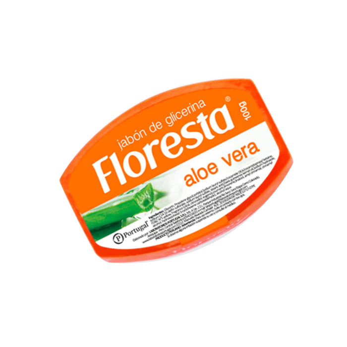 Portugal Jabon De Glicerina Floresta X 100Gr Aloe Vera