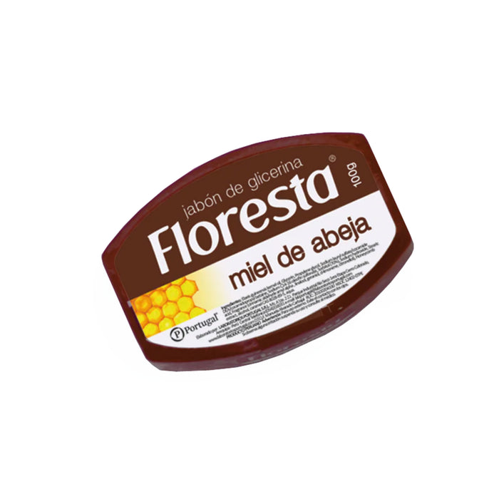 Portugal Jabon De Glicerina Floresta X 100Gr Miel D/Abeja