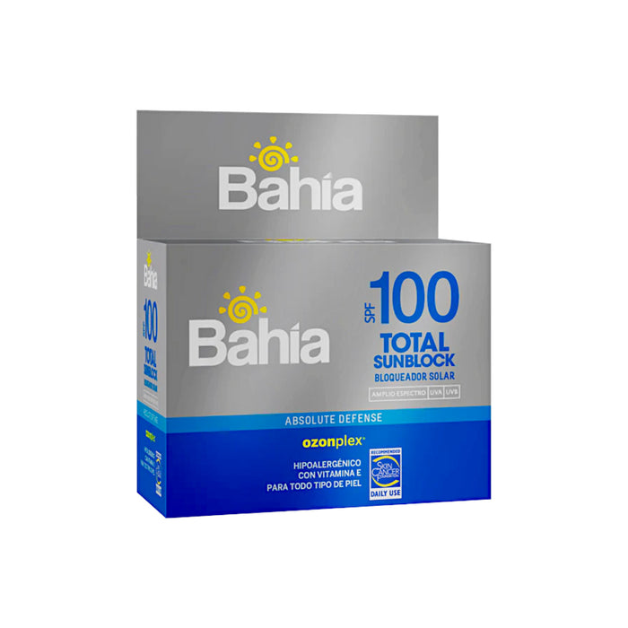 Bloqueador Solar Bahia Sunblock Spf 100 X Sobre