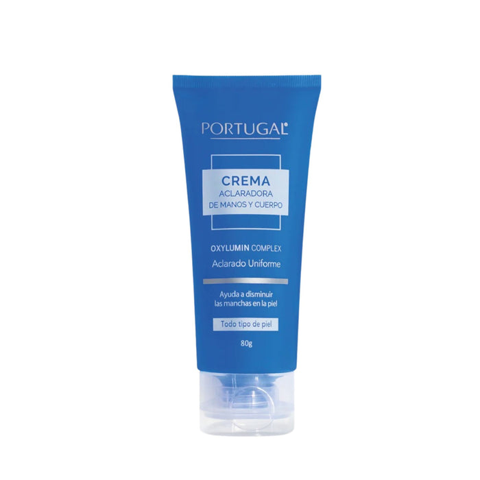 Crema Aclaradora Para Manos Y Cuerpo Portugal X 80G