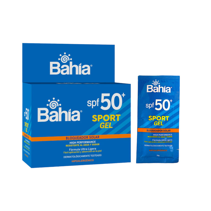 Bloqueador Solar Bahia Sport Gel Spf50+ X Sobre