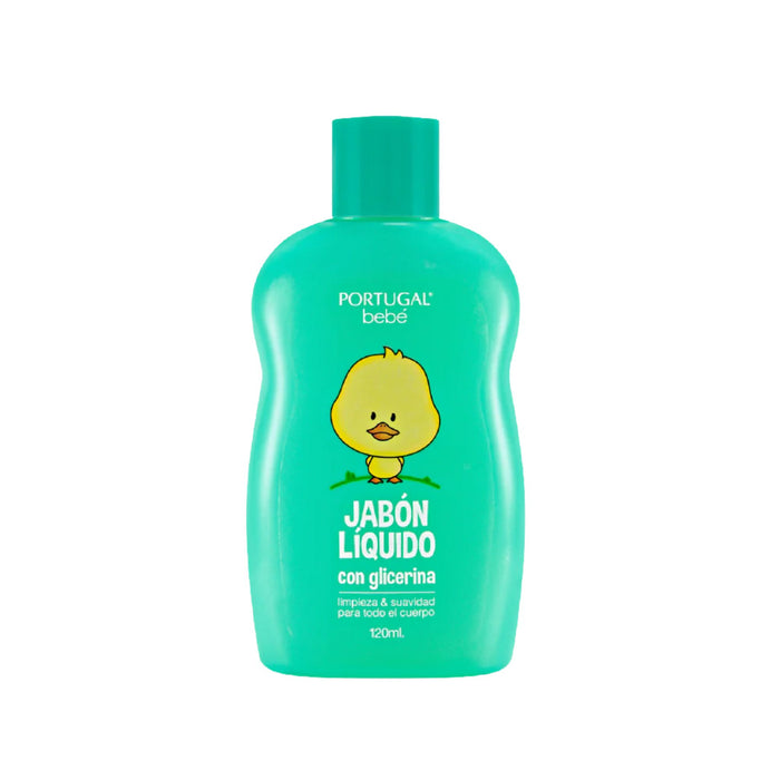 Jabon Liquido Portugal Bebé Con Glicerina X 120Ml