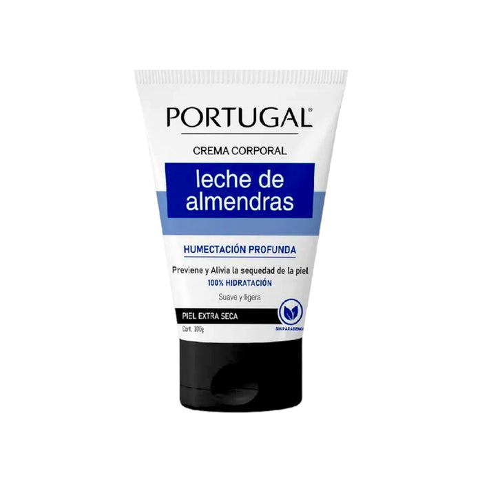 Crema Corporal Portugal Leche De Almendras X 100G