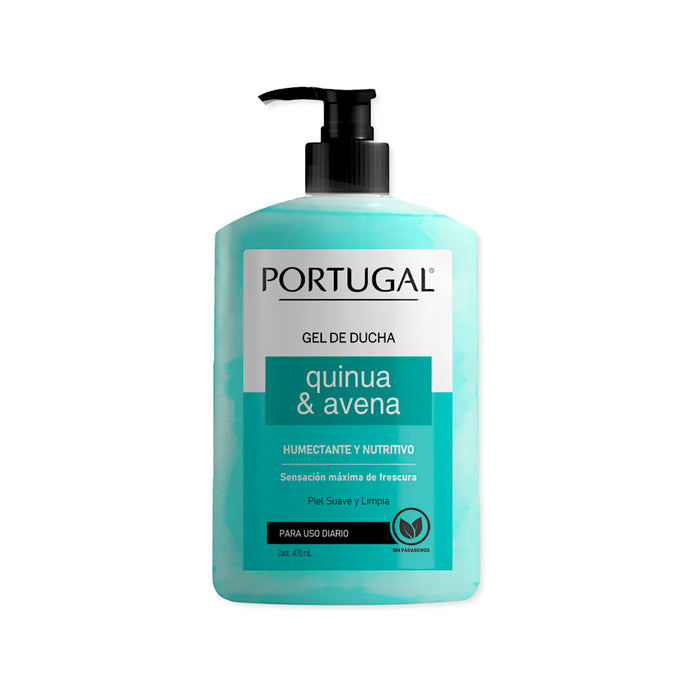 Gel De Ducha Portugal Quinua Y Avena X 470 Ml