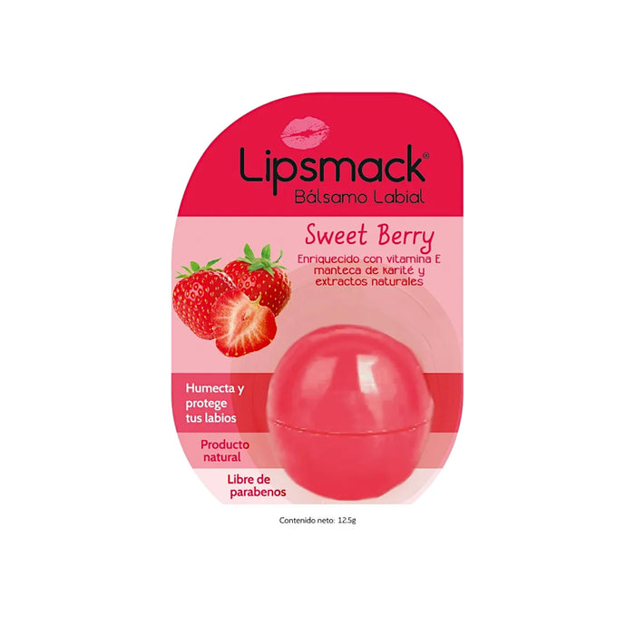 Balsamo Labial Lipsmack Sweet Berry X 12.5G