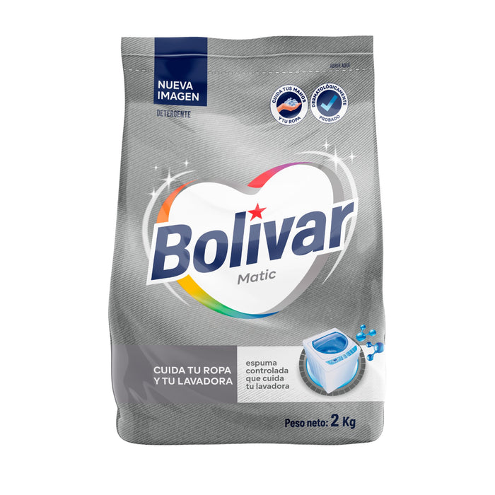 Detergente Bolivar Matic X 2Kg