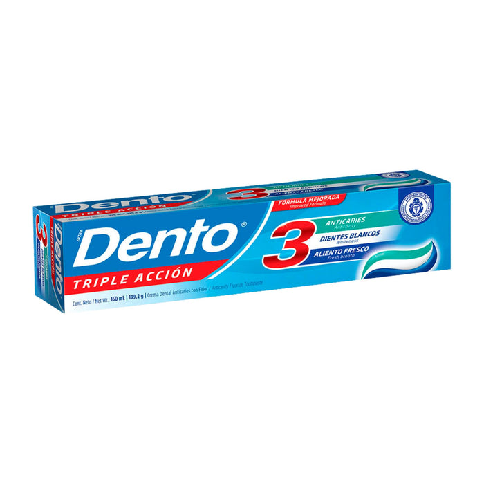 Pasta Dental Dento Triple Acción X 199.2G