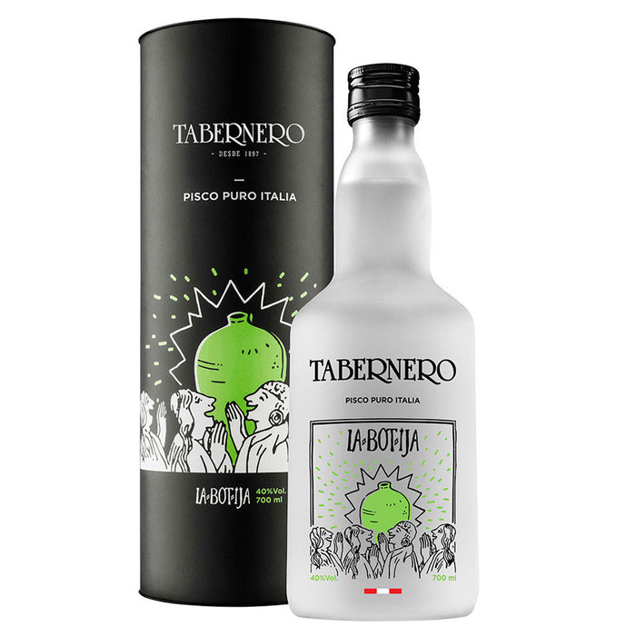 Pisco Puro Tabernero La Botija Italia X 700Ml