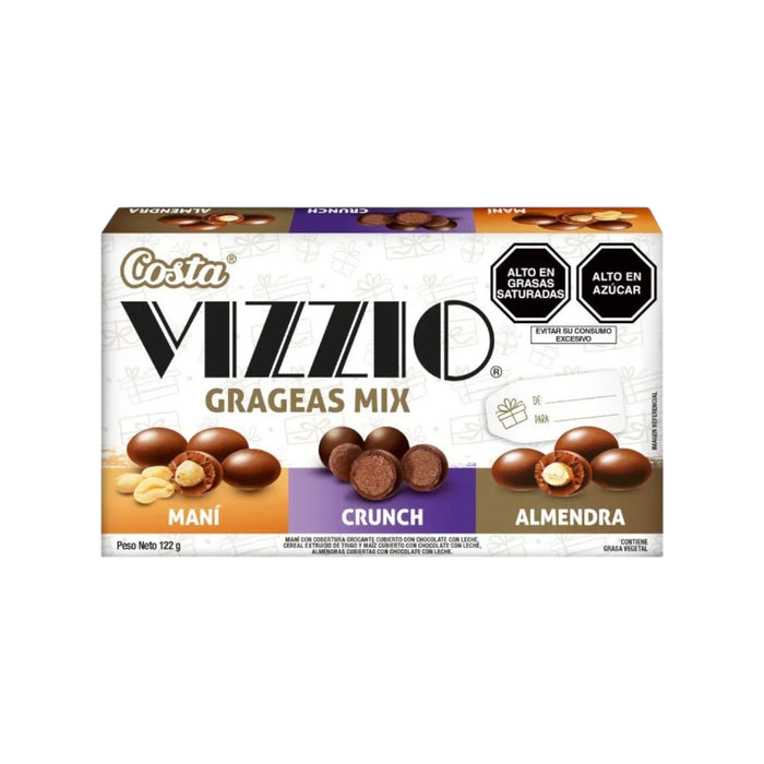 Grageas Vizzio Mix X 122G