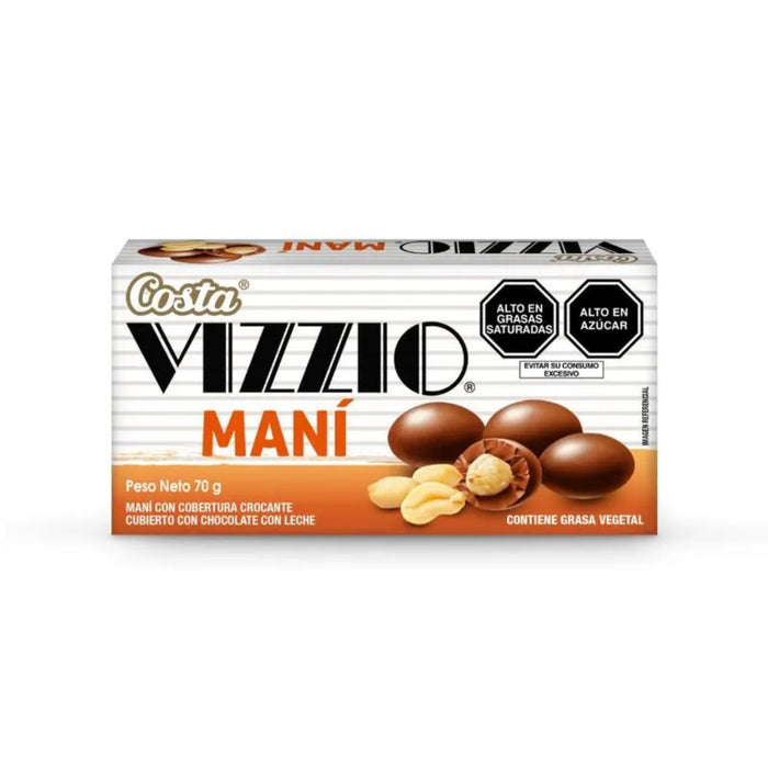 Costa Vizzio Mani Crocante Chocolate C/Leche X 70Gr