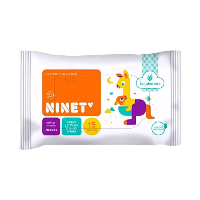 Toallitas Húmedas Clásicas Ninet X 15 Unidades