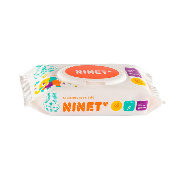 Toallitas Humedas Ninet Clasicas X 60 Unidades