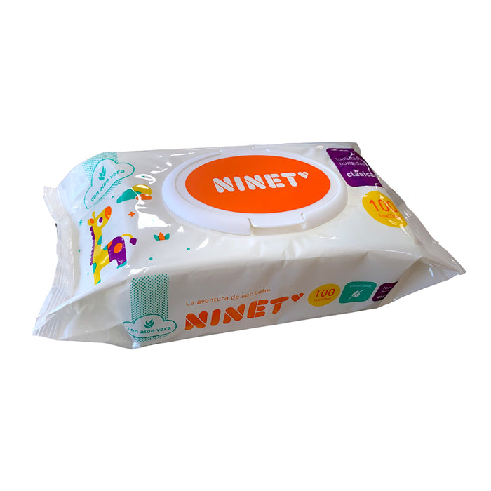 Toallitas Húmedas Ninet Clásicas X 100 Unidades