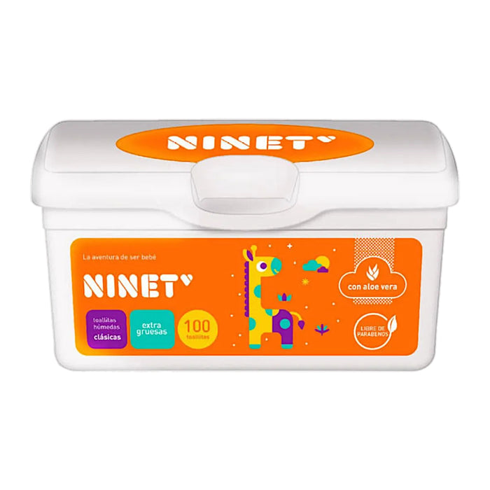 Toallitas Húmedas Ninet Clásicas Taper X 100 Unidades